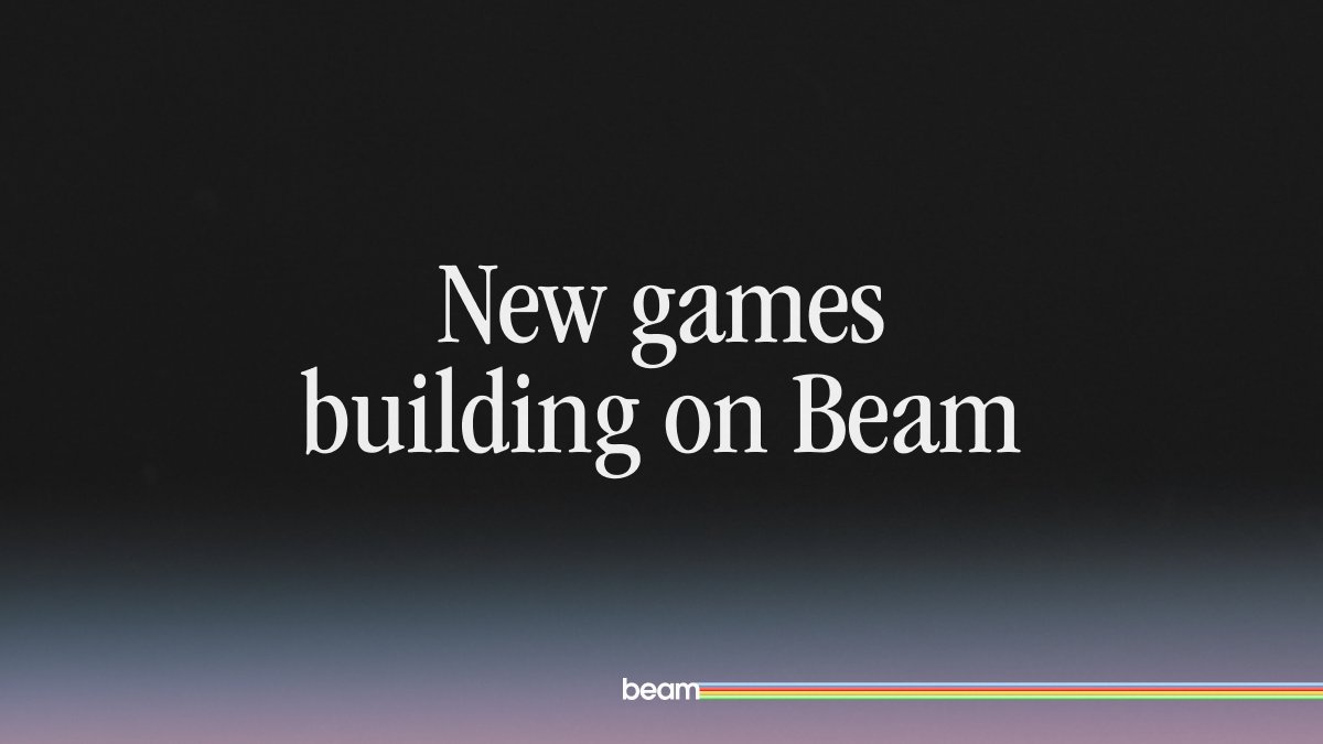 BuildOnBeam's tweet photo. Latest game to @BuildOnBeam? ⚒️

We're proud to have new games joining the @BuildOnBeam network regularly.

The last game to join the family?🤔

https://t.co/8P36kKjS39 https://t.co/VCspwCkjKb