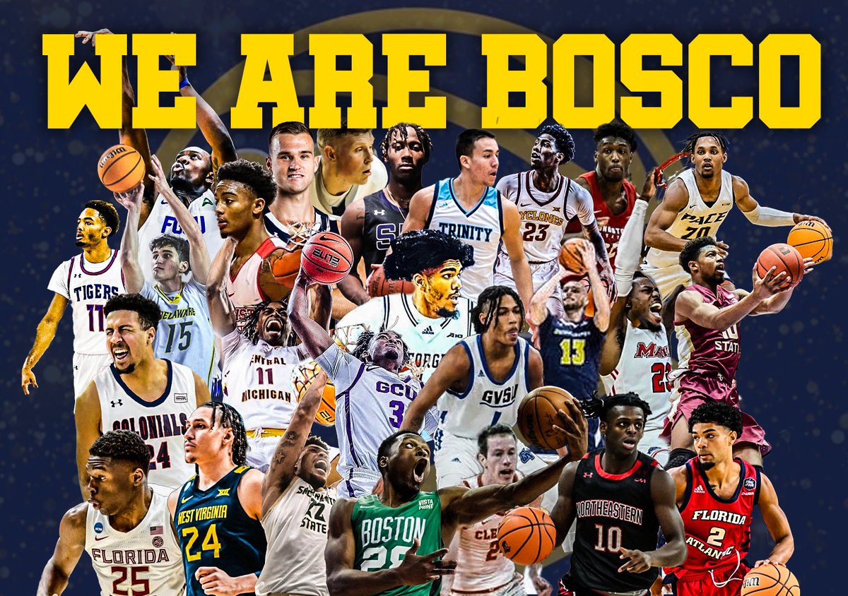 Bosco Institute has been blessed with some outstanding young men since 2013.Our alumni have gone on to following leagues: AAC,ACC,ASUN,BIG East,BIG10,Big South,BigWest,CAA,Horizon,MAC,MAAC,MVC,MountainWest ,NEC,OVC,Patriot,Sun Belt, SEC,Southland,CUSA,WAC, West Coast. We are DB!