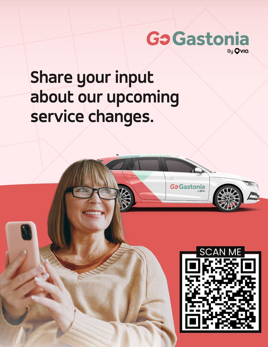 🚌 Calling all transit riders! We need your input for our new microtransit service, Go Gastonia, launching July 1. Share your thoughts in our quick survey and help shape the future of public transit! 🚍🚕 Survey 🔗 loom.ly/44lQils #GreatPlace #GreatPeople #GreatPromise