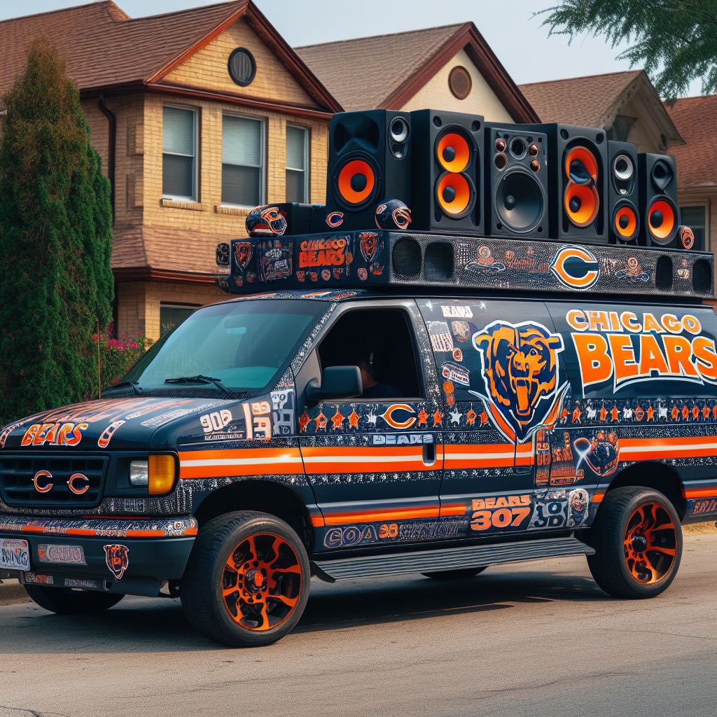 Who’s riding with me to tailgate at Soldier Field?! 🐻⬇️