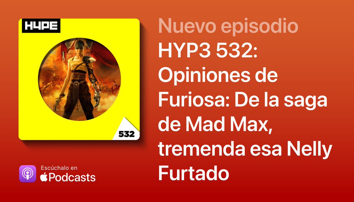 Escúchenlo y suscríbanse a <a href="/elhyp3/">HYP3 Podcast 🎙</a> en Apple Podcasts: apple.co/3wNjuBw