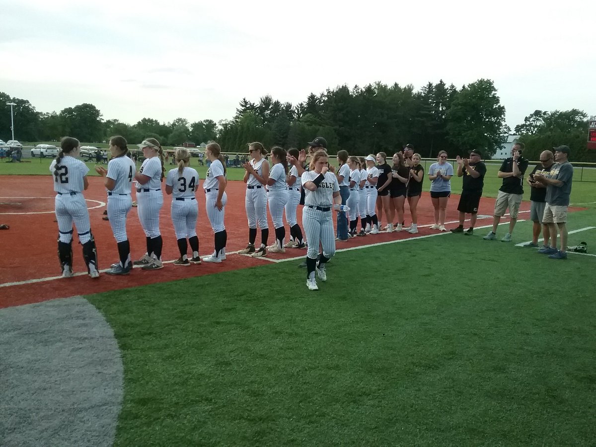 HS SOFTBALL: Monroeville just moments away from receiving its REGIONAL championship trophy and medals. <a href="/NReflector/">Norwalk Reflector</a> <a href="/RegisterSports/">Register Sports</a>