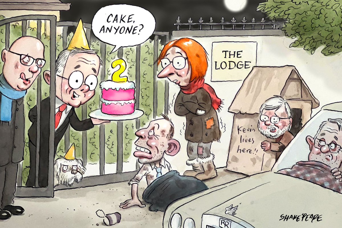 Feeding the Lodgeless! Albo celebrates 2 years coup-free smh.com.au/politics/feder…
Peter Hartcher <a href="/smh/">The Sydney Morning Herald</a> <a href="/theage/">The Age</a>