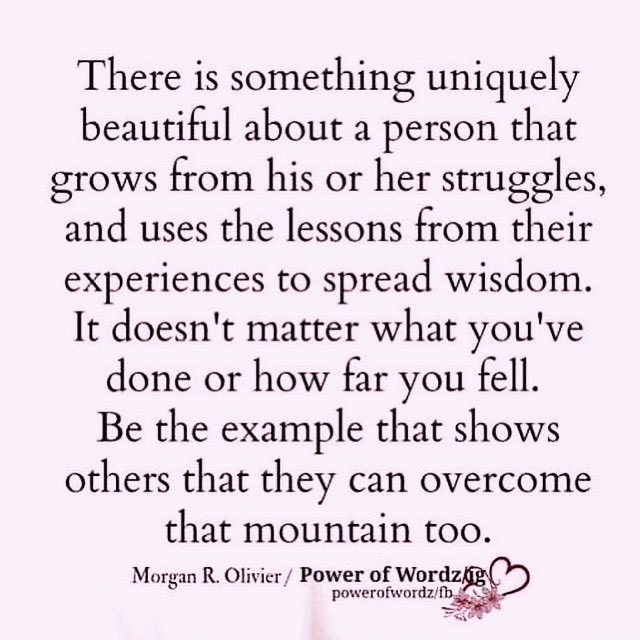There really is, and that beauty shines through #InnerBeauty #ShineBrightLikeADiamond #Lessons #Reasons #Grow #Develop #Support xxx