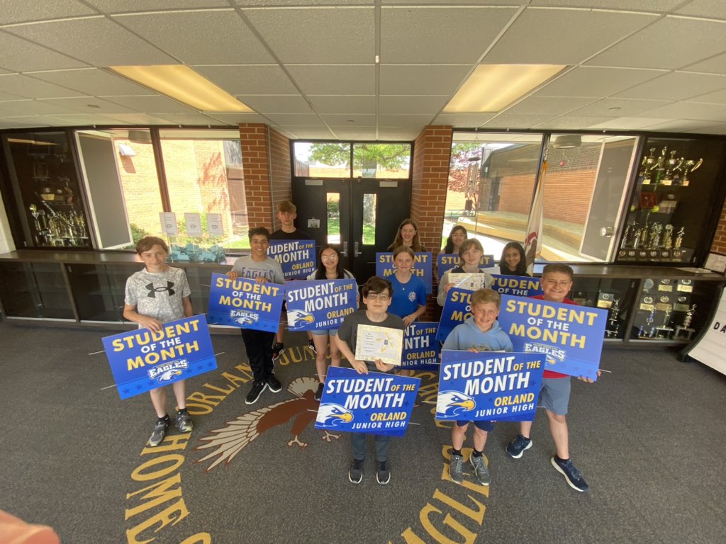 Lauren Bushwaller (@bushwallerojh) on Twitter photo Congratulations to our final Students of the Month for the 23-24 school year! <a href="/OJHEagles/">OJHEagles</a> <a href="/OSD135/">Orland District 135</a> Congratulations to our final Students of the Month for the 23-24 school year! <a href="/OJHEagles/">OJHEagles</a> <a href="/OSD135/">Orland District 135</a>