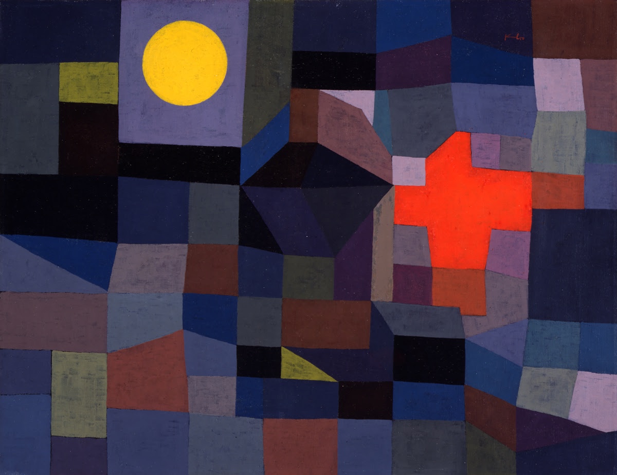 Paul Klee, #Fire at Full #Moon, 1933