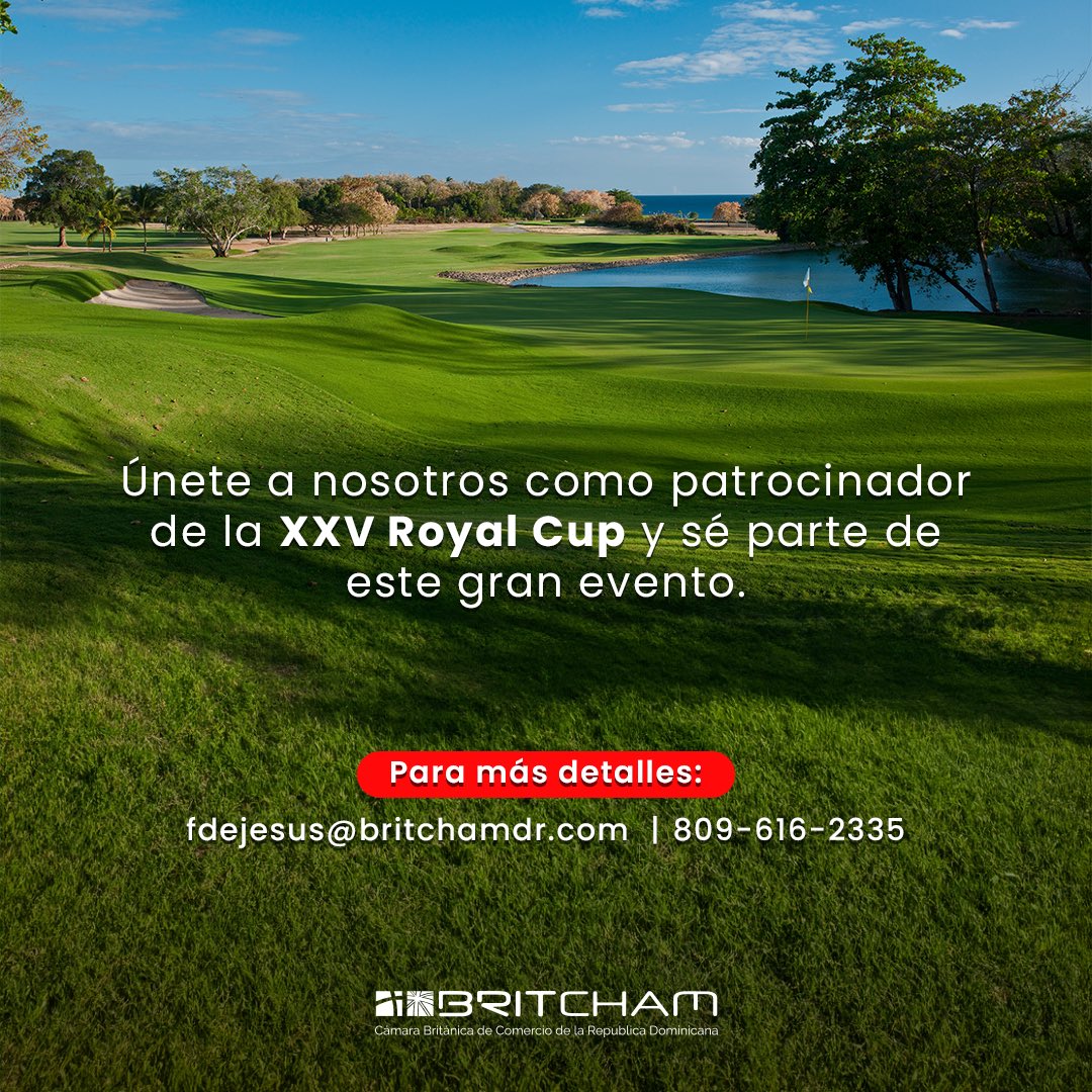 ¡Estamos emocionados y agradecidos de anunciar que grandes marcas se han unido como patrocinadores oficiales de la 25ª Royal Cup 2024! 

Gracias a su apoyo, estamos preparados para ofrecer una experiencia inolvidable a todos los asistentes.