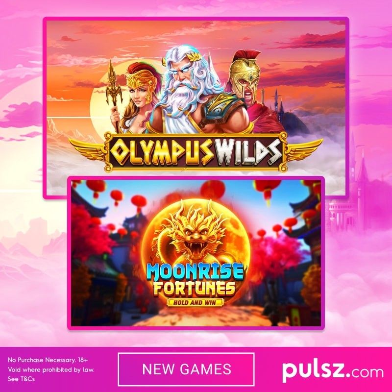 🌟 Yep, that's right, MORE new games! 🌟 Try your luck on Moonrise Fortunes: Hold and Win AND Olympus Wilds. Dive into a world of excitement and big wins today! 🎉