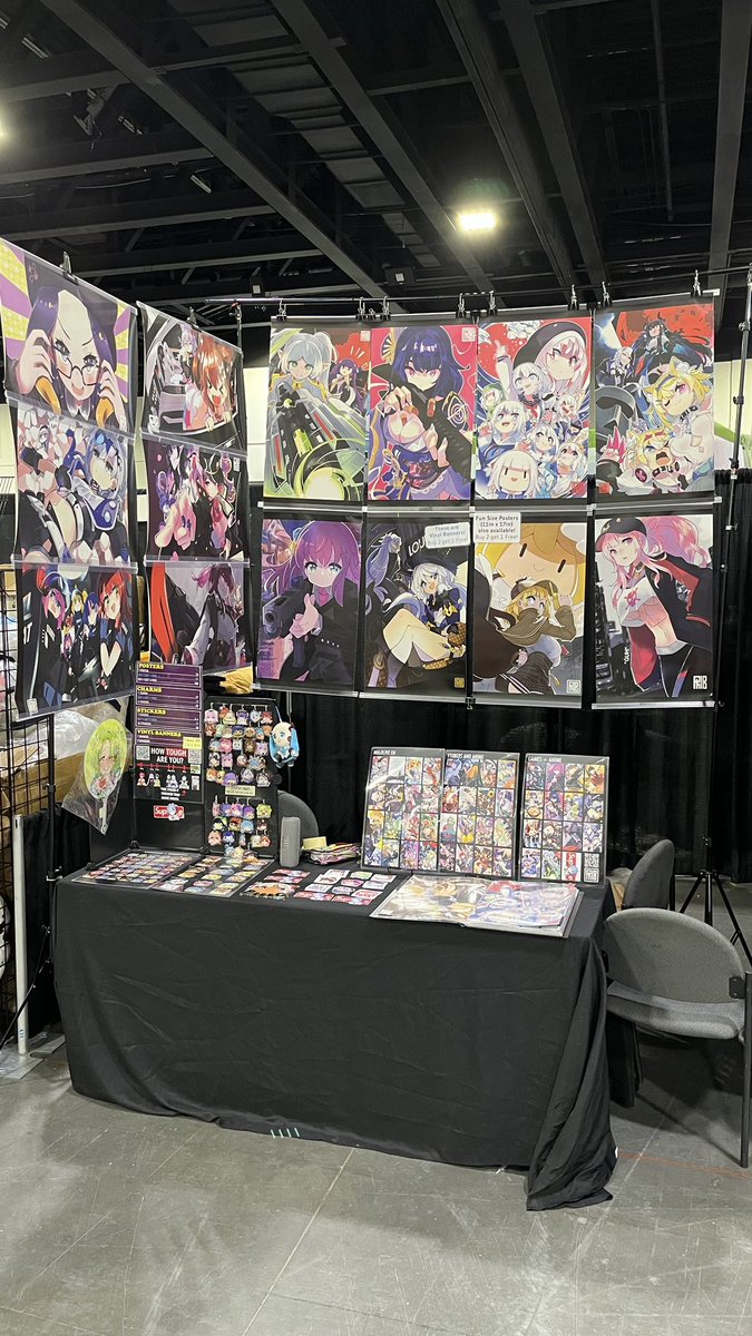 Going to be a busy weekend at fanime, mcm London and pff! Come by to discuss your fav idols and how much you spent on genshin! #fanime #mcm #phoenixfanfusion 