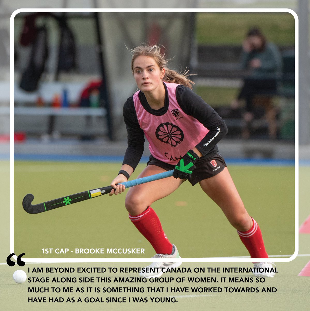 FieldHockeyCan's tweet photo. The Women's National Team is taking on Scotland in two capped matches before heading to the Nations Cup. Congratulations to Julia Ross, Brooke McCusker, and Nora Goddard-Despot for playing in their first senior caps! 

Follow their test matches here:
https://t.co/rD1cH2xhYB https://t.co/7XUSghYf18