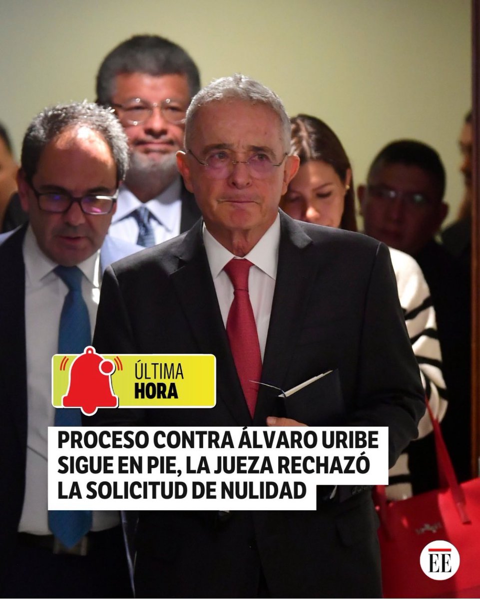 PizarroMariaJo's tweet photo. La Fiscalía acusó formalmente a Uribe por los delitos de soborno, soborno en actuación penal y fraude procesal. También fue negada su solicitud de nulidad del proceso. 

Esperamos verdad, justicia y reparación para las víctimas en este proceso y para toda la sociedad en general. https://t.co/gjN1RHQF6T