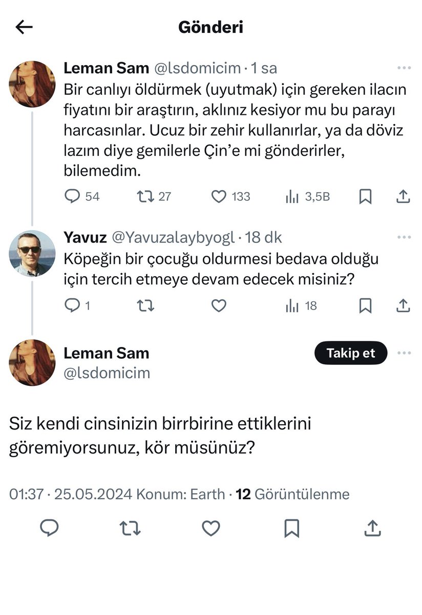 Kadın resmen çocukların köpekler tarafından öldürülmesini normalleştirmiş utanmadan bunu ilan ediyor! Bu zır deliliğe pirim veren siyaset halk düşmanıdır. Başlarım toplum ikiye bölünmüş saçmalığına. Sizin şerefiniz ikiye bölünmüş.