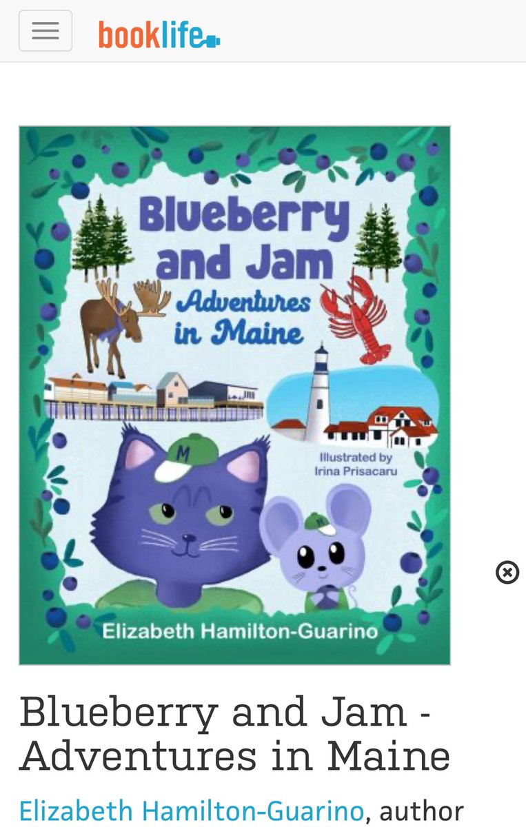 It’s a beautiful moment for my book Blueberry and Jam - Adventures in Maine! What an incredible review from @booklife! 🫐📚booklife.com/project/bluebe… #books #bookreview #maine