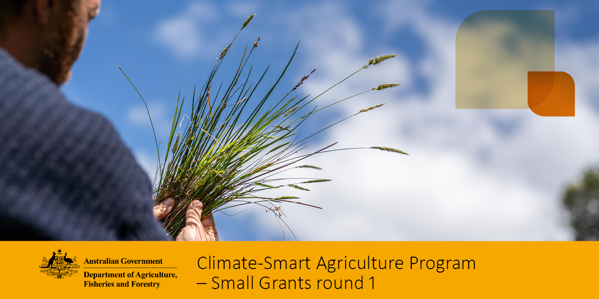 Apply now for Small Grants Round 1! Grants of up to $100K available for activities that enable farmers to adopt the climate-smart &amp; sustainable agriculture approaches that improve the productivity, resilience &amp; sustainability of farming operations. Visit: brnw.ch/21wK7Bs