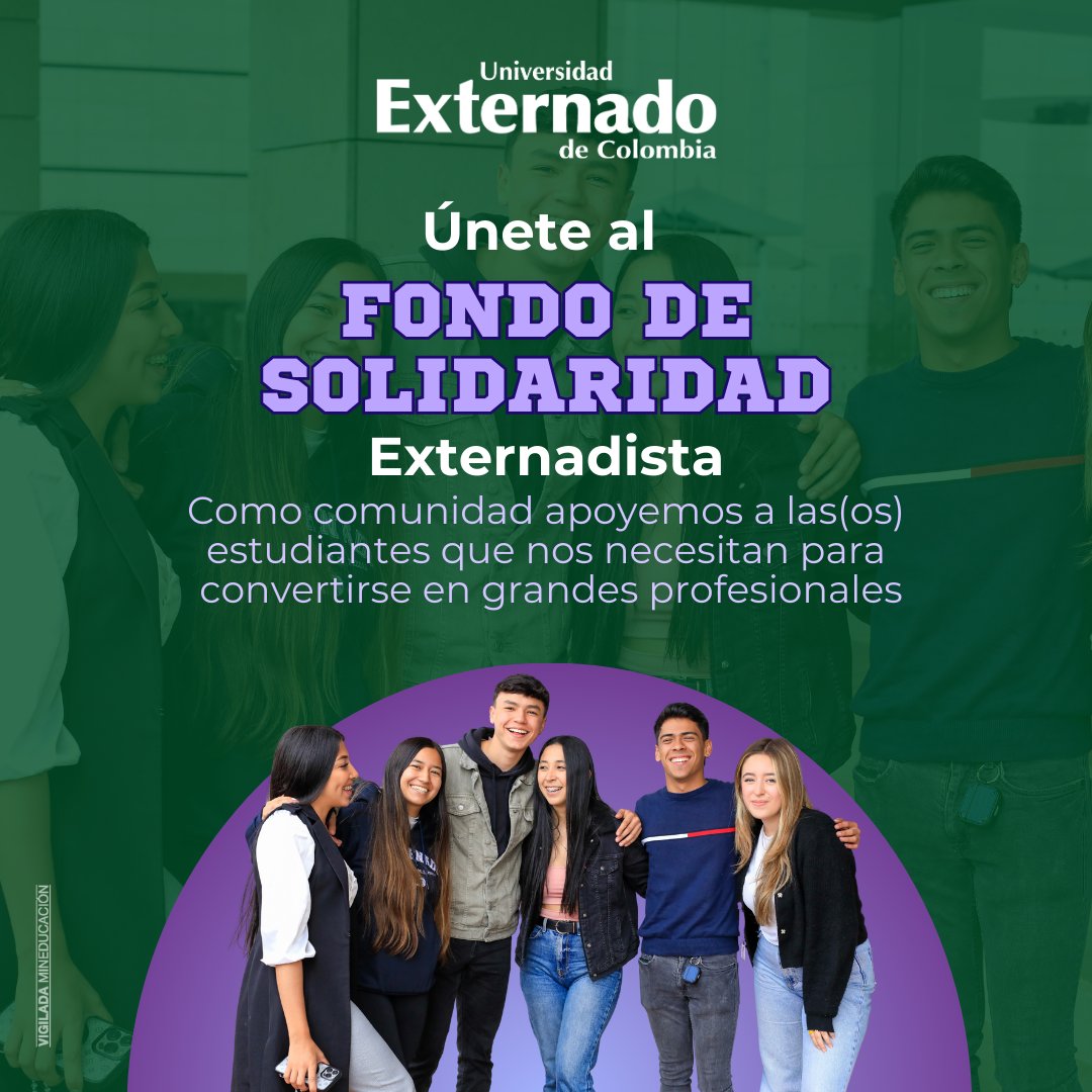 ¡Tu ayuda puede cambiar vidas! Únete al Fondo de Solidaridad Externadista y sé parte de un impacto positivo que transforma al mundo. 🌍✨ Conoce más 👇 exalumnos.uexternado.edu.co/fondo-de-solid…