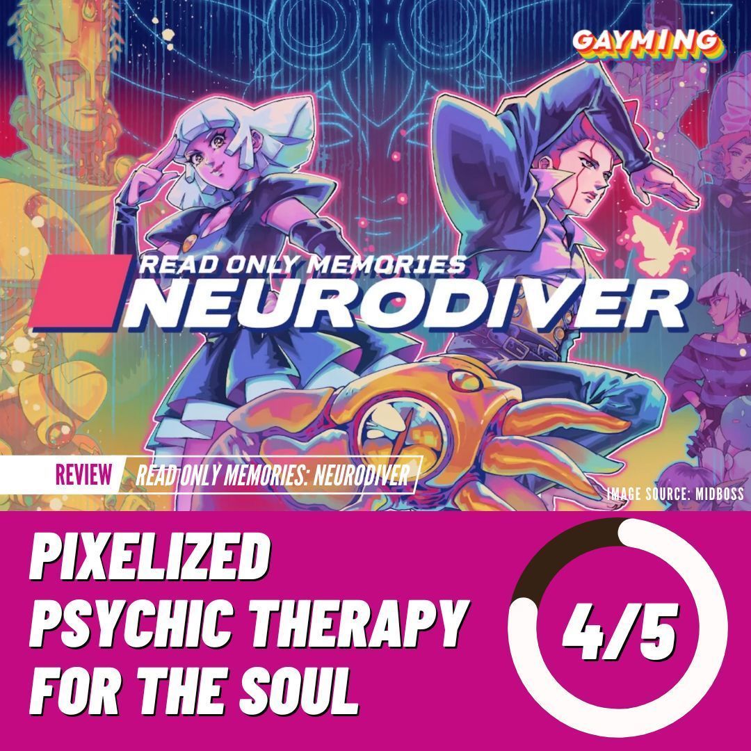 Read Only Memories: NEURODIVER is pixelized psychic therapy for the soul ⭐⭐⭐⭐ Check out CAP's review of Read Only Memories: NEURODIVER from @Midboss and @chorusworld here: buff.ly/4bL7b7G