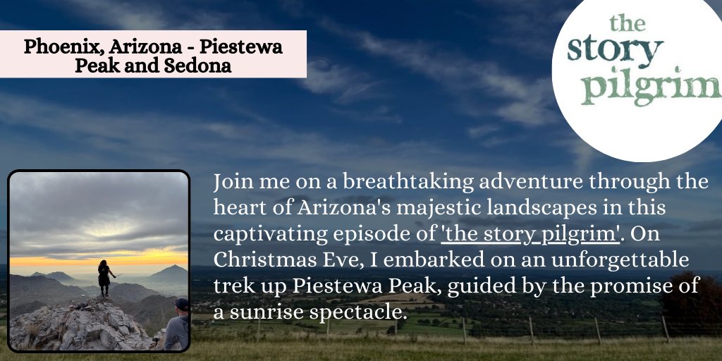 Phoenix, Arizona - Piestewa Peak and Sedona The Story Pilgrim @thestorypilgrim @pcast_ol @tpc_ol @wh2pod @bookslafayette @stuartbedlam We all have a story to tell. Sharing sacred stories while on the pilgrimage of life. thestorypilgrim.com/podcast/