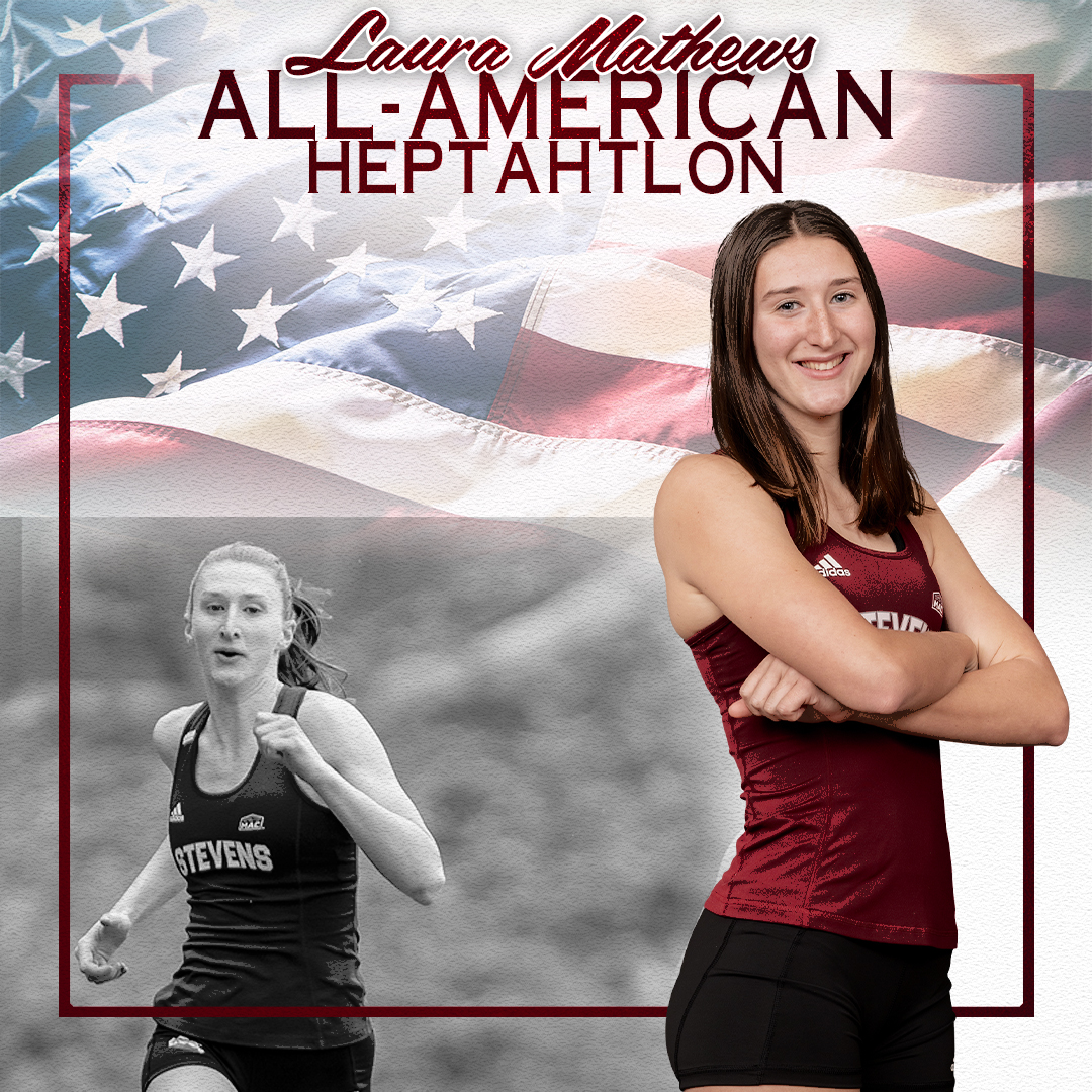 StevensDucks's tweet photo. 𝐀𝐥𝐥-🇺🇸

@StevensXC_TF's Mathews finish fifth in the heptathlon to collect ninth career All-🇺🇸 honor. She's the first Duck to earn the honor in a multi event!

📰: https://t.co/ap1p7eCEim

#AllRise #d3tf #MACtf https://t.co/rCIPQKBoKi