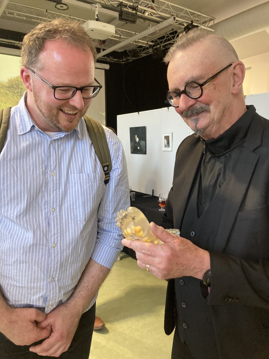 MidletonArts's tweet image. Wonderful opening Night with Deputy Mayor Annemarie Ahearn, @SusanMcCarthyFG, Crawford curator @michaeljwaldron and Footprint Award Winner @soundoutin Danny McCarthy all taking part in the opening speeches led by Co-Artistic director @ilsedeziah