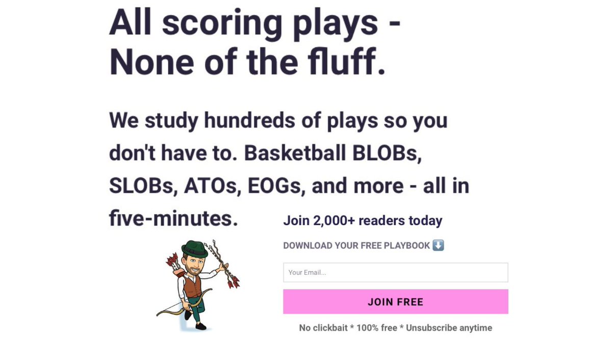 If you like my content, you're gonna love my newsletter!

Every Saturday, I share the best BLOB, SLOB, ATO &amp; EOG plays from around the world.

Grow your playbook &amp; win more games in 5 minutes.

FREE PLAYBOOK: i.mtr.cool/usmrhcfvtx