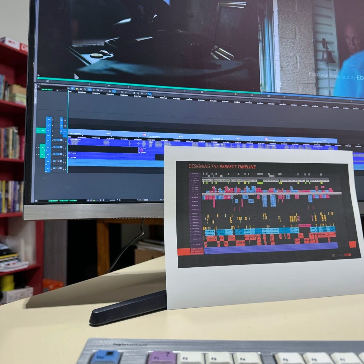 🎞️ The Cutting Room II 📷 instagr.am/viniciuscapori… ▶️ avid.com/media-composer #cuttingroom #timeline #avidmediacomposer #editing #editor #postproduction #mediacomposer #avid