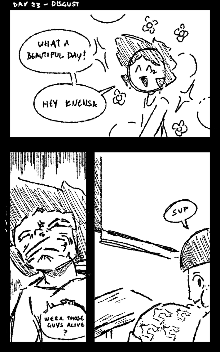 snapper_312's tweet image. and DAY 23 and 24 DONE!!  
Challenge by @MonitorComics
#Mangamay2024