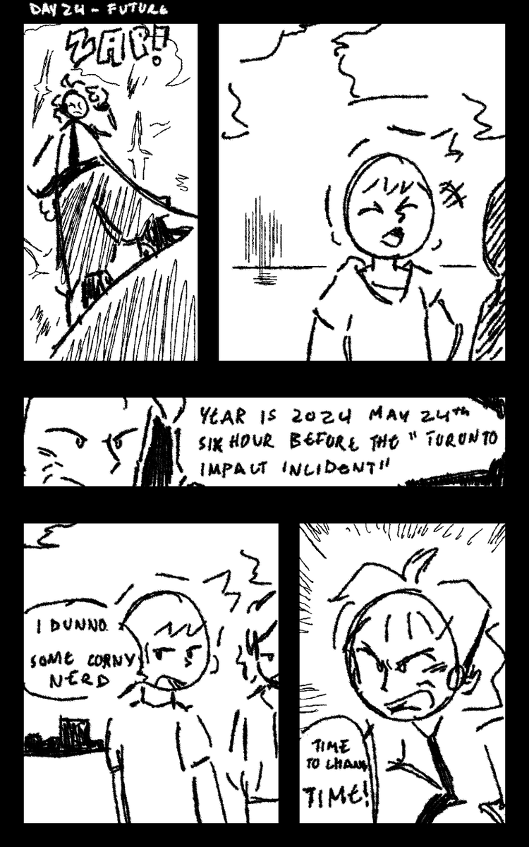 snapper_312's tweet image. and DAY 23 and 24 DONE!!  
Challenge by @MonitorComics
#Mangamay2024