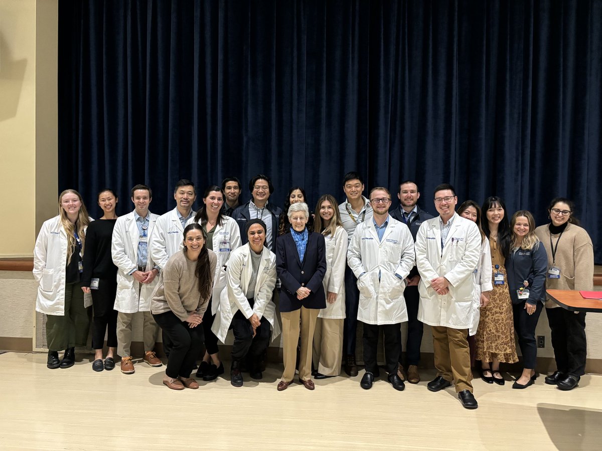 An Amazing THORACIC THURSDAY yesterday with Dr. Valerie Rusch presenting Surgery grand rounds at UC Irvine!!!

Phenomenal grand rounds hearing about her work in Africa with ACS HOPE!  It was a great honor hearing from a Giant in surgery and a mentor!

#thoracicthursday #meded