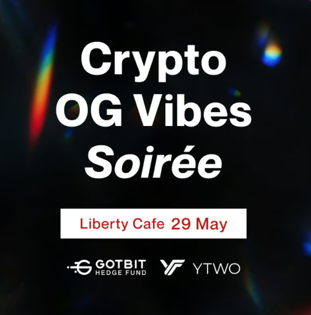 YTWO_VENTURES's tweet photo. The bull trend is on fire,  conferences are non-stop!

While part of our team heads to Consensus 2024, another part will be at the epicenter of NFC Summit, Memecon and other conferences happening simultaneously in Lisbon. Together with our friends from Gotbit, we're organizing an exclusive event ahead of the bull trend and invite you to join us.

What’s in store:

- Engaging OG guests
- Networking and mingling
- Snacks and drinks from Liberty Cafe
For more details and the location, check the link below:
https://t.co/6lGlDfCAn7