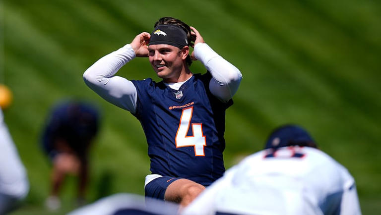 Denver Broncos QB Zach Wilson is one of what Head Coach Sean Payton called the “orphaned dogs,” with Wilson, Jarrett Stidham, and Bo Nix still early in their tenures with the team. Wilson is excited to pick the brain of Peyton Manning and his 2nd NFL chapter.
