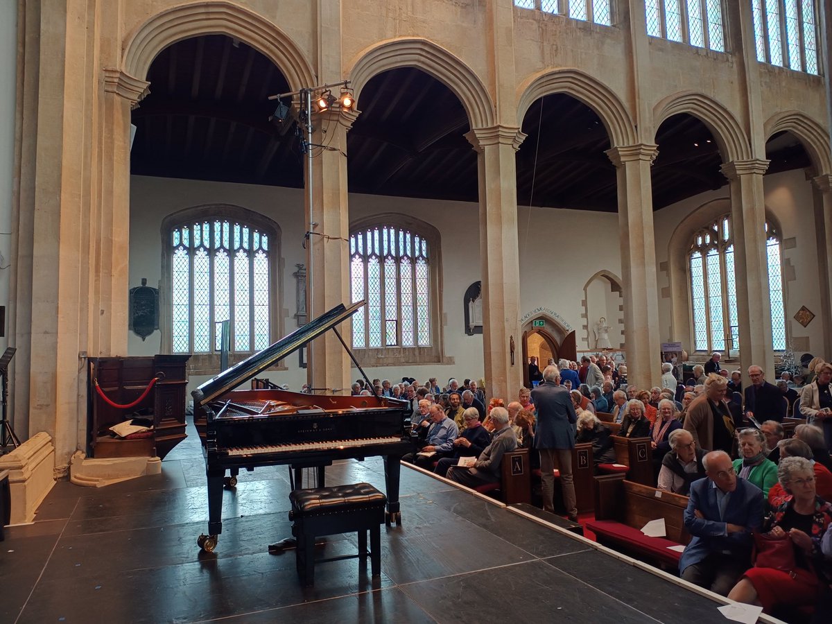 Very special to hear Schubert's remarkable final piano sonatas D958, D959 and D960 wonderfully performed by paullewispiano.co.uk again, on the penultimate evening of <a href="/CCMusicFest/">Chipping Campden Music Fest</a>. Beautiful sound from the <a href="/SteinwayAndSons/">Steinway & Sons</a> piano and acoustics of a packed St James' Church.
