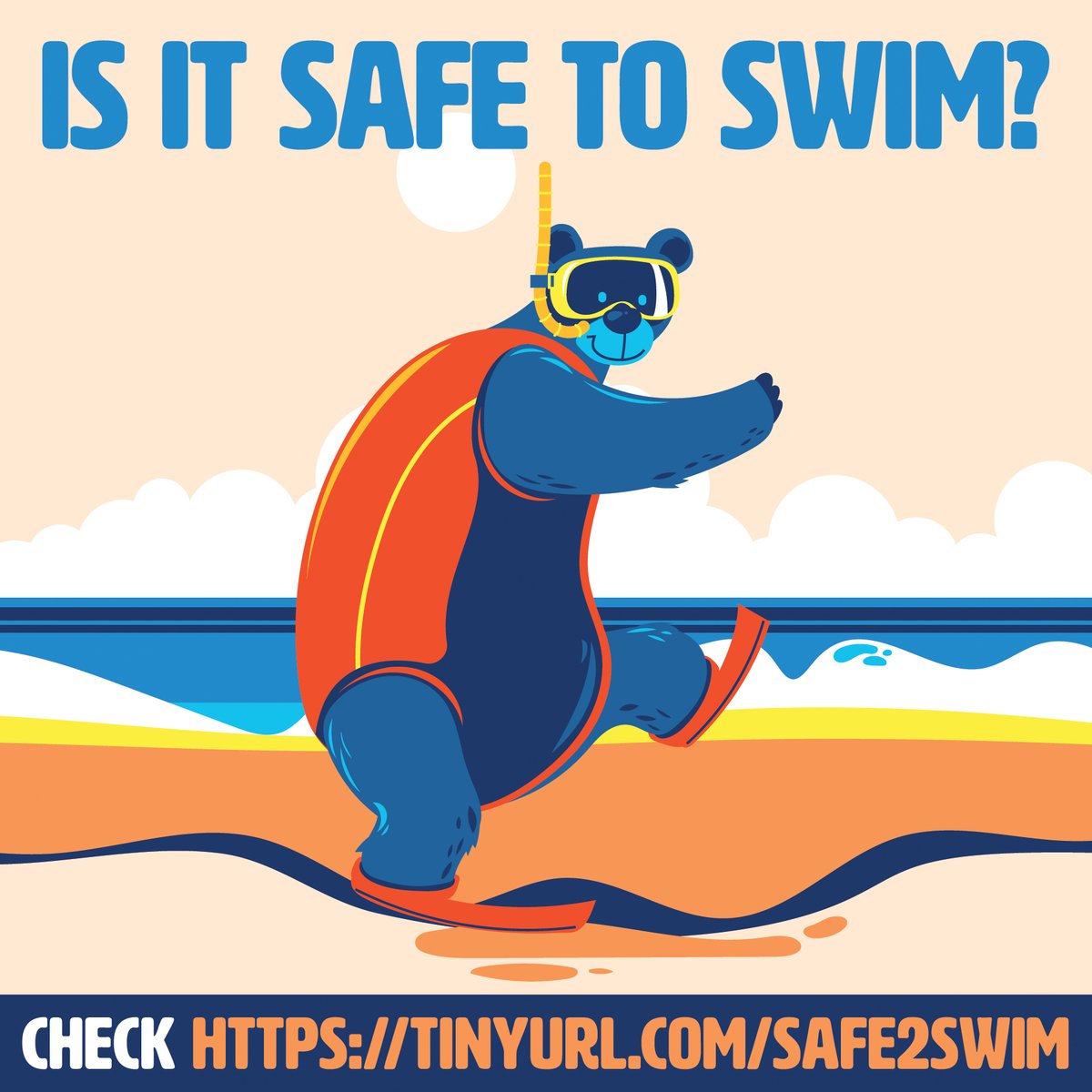 CaMonitoring's tweet image. Have a fun and safe Memorial Day.
Is it safe to swim? Visit My Water Quality to learn more. mywaterquality.ca.gov/safe_to_swim/i…