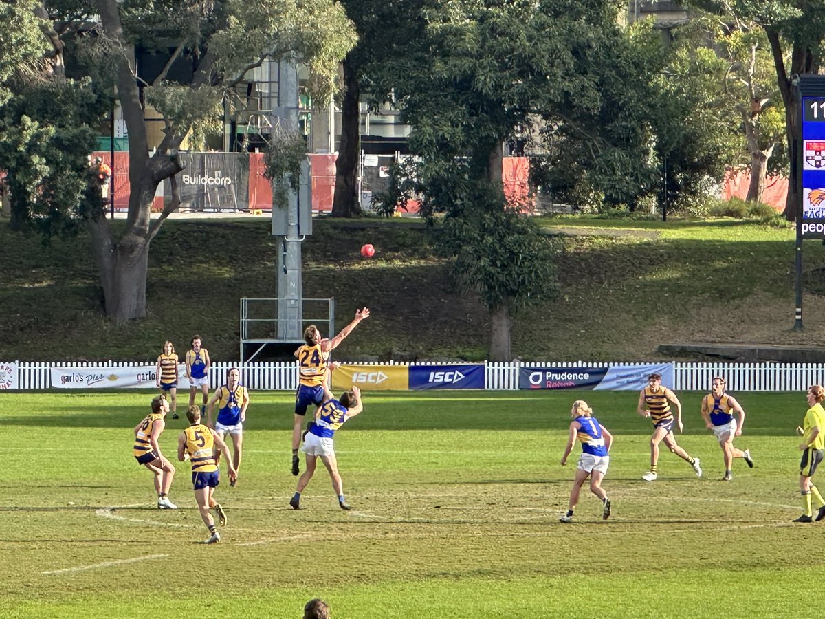 Catching my first Sydney Uni AFL game. I’m a fan 😄