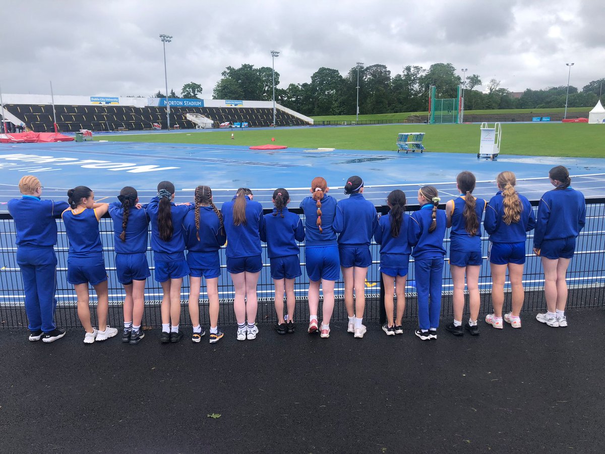 A very successful day on the tracks at Morton Stadium today for our Athletics team! Well done to all involved! Well done to Lily and Sienna and our Under 14 relay team, who all made it to the podium! #cantseecantbe @ActiveFlag @CnmbDublin