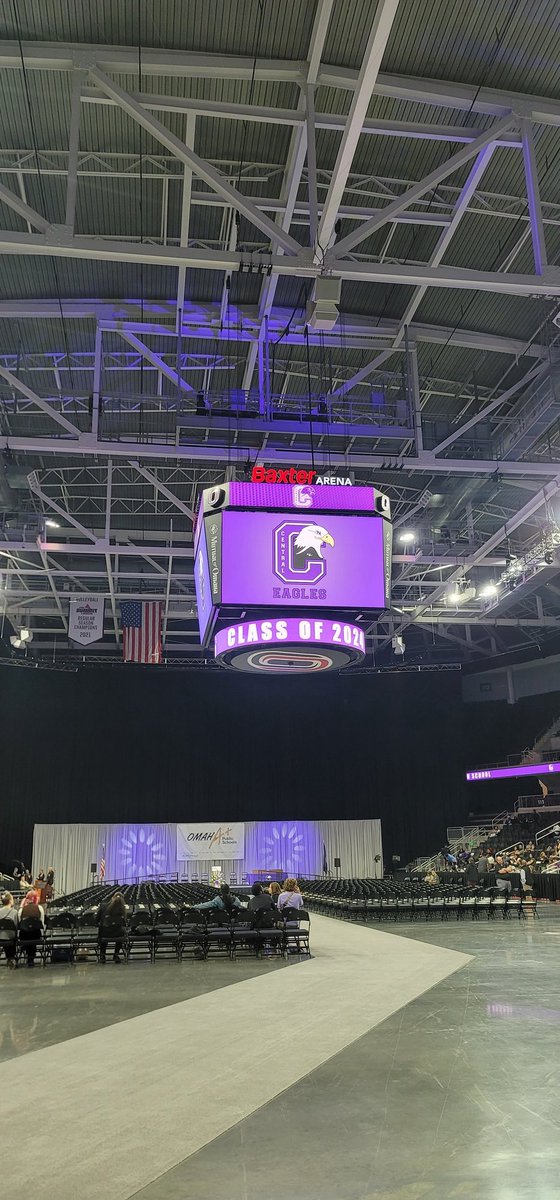 Almost time to send the <a href="/OPSCentralHigh/">Central High School</a> #Classof2024 out into the world as high school graduates 🎓 So proud of my kiddos 💜🦅