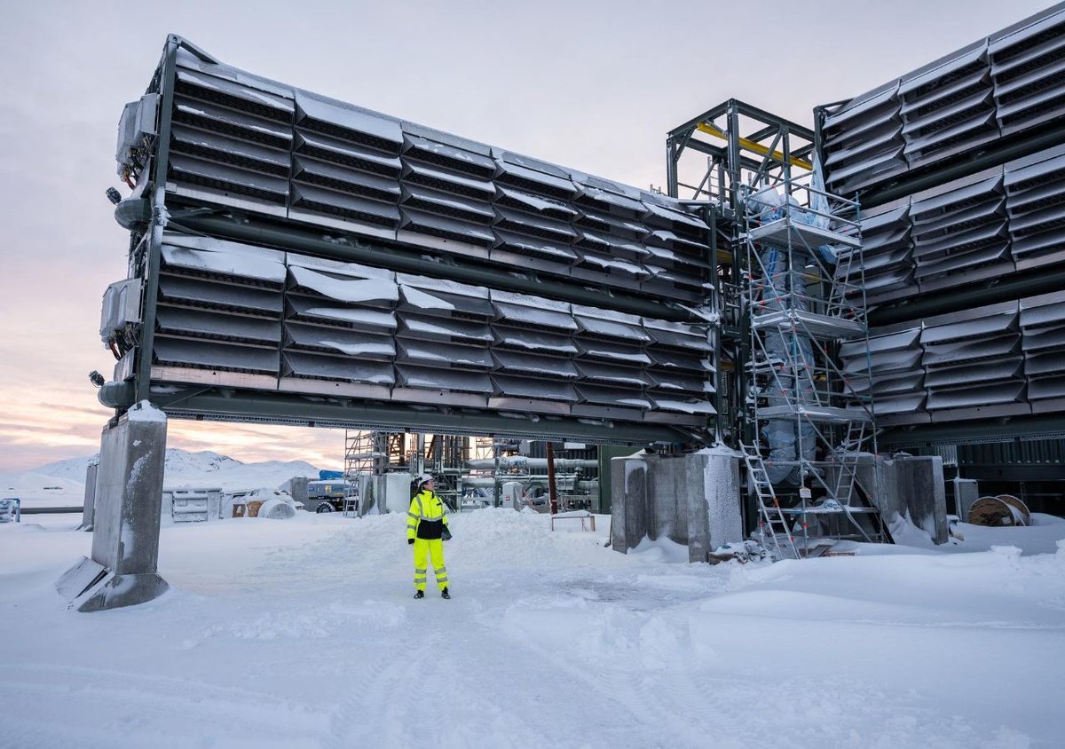 The World's Largest Machine to Vacuum Greenhouse Gases is Launched buff.ly/3KfC0Fz via @MeteoredUS