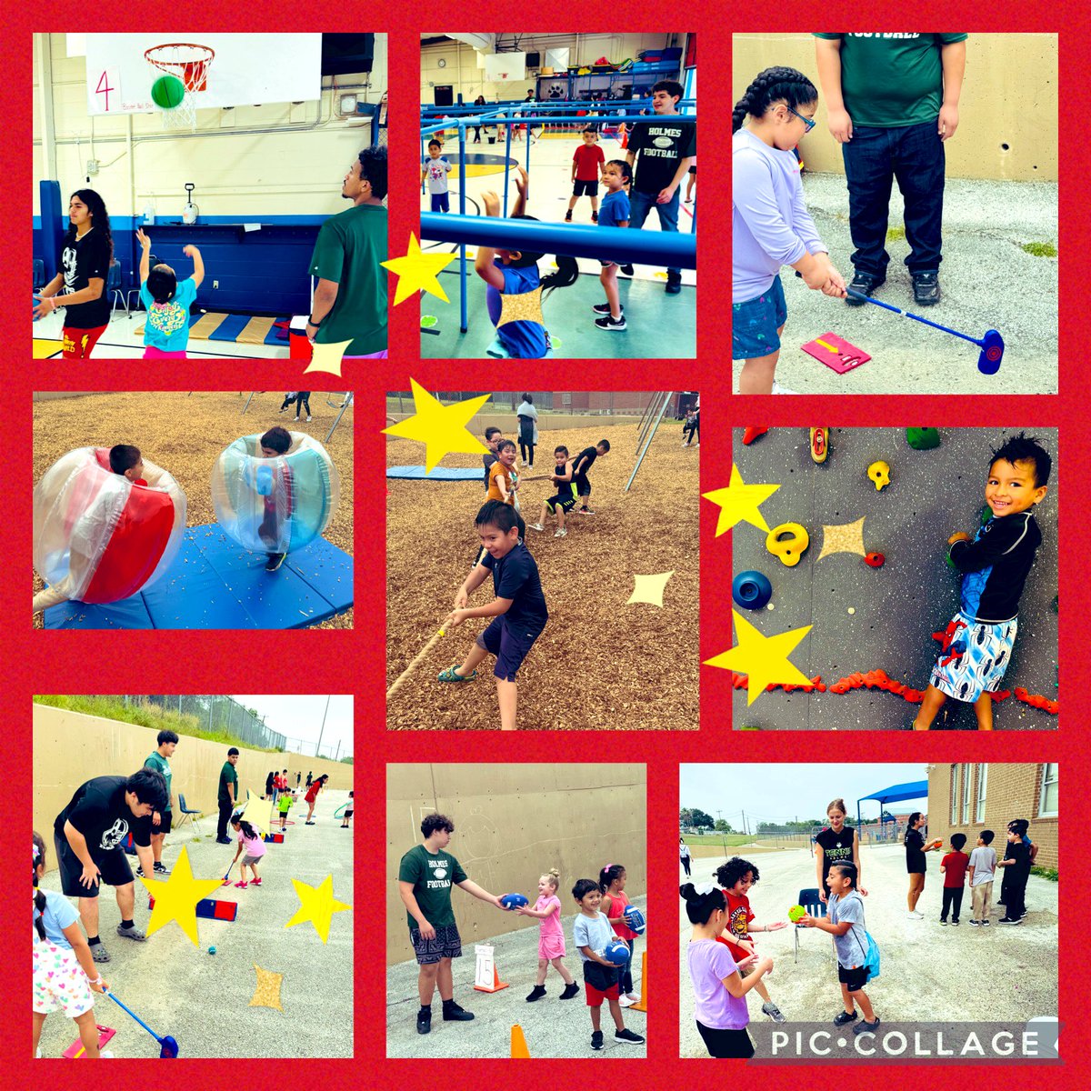 MrsGuzman_21's tweet photo. Field Day @NISDVillarreal_ ! 
Best Ever!!! Thank you to @SAHolmesSports for supporting our Jags!🐾🐾🐾@RoxanneJGtz https://t.co/wbrZSGGlly