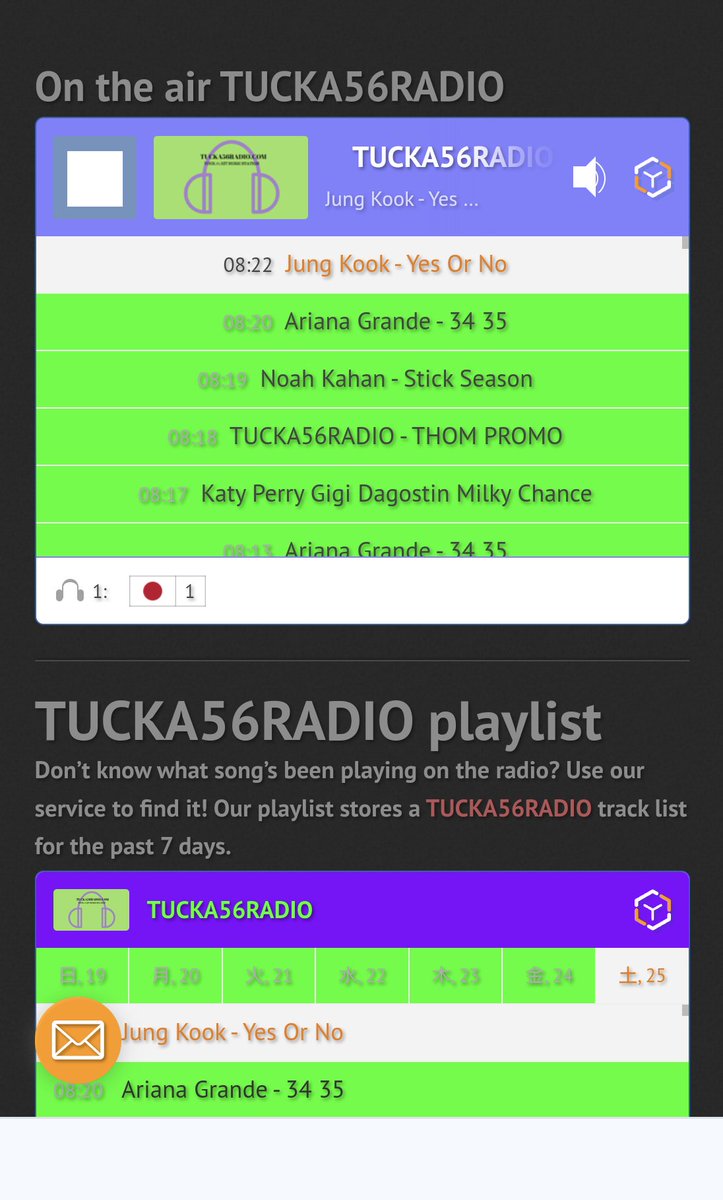 @RadioTucka56 It's good time to hear Yes or No by  Jung Kook from the radio #1 #HitmusicStation #TUCKA56RADIO #hitmusicguarantee 
Thank you for playing.