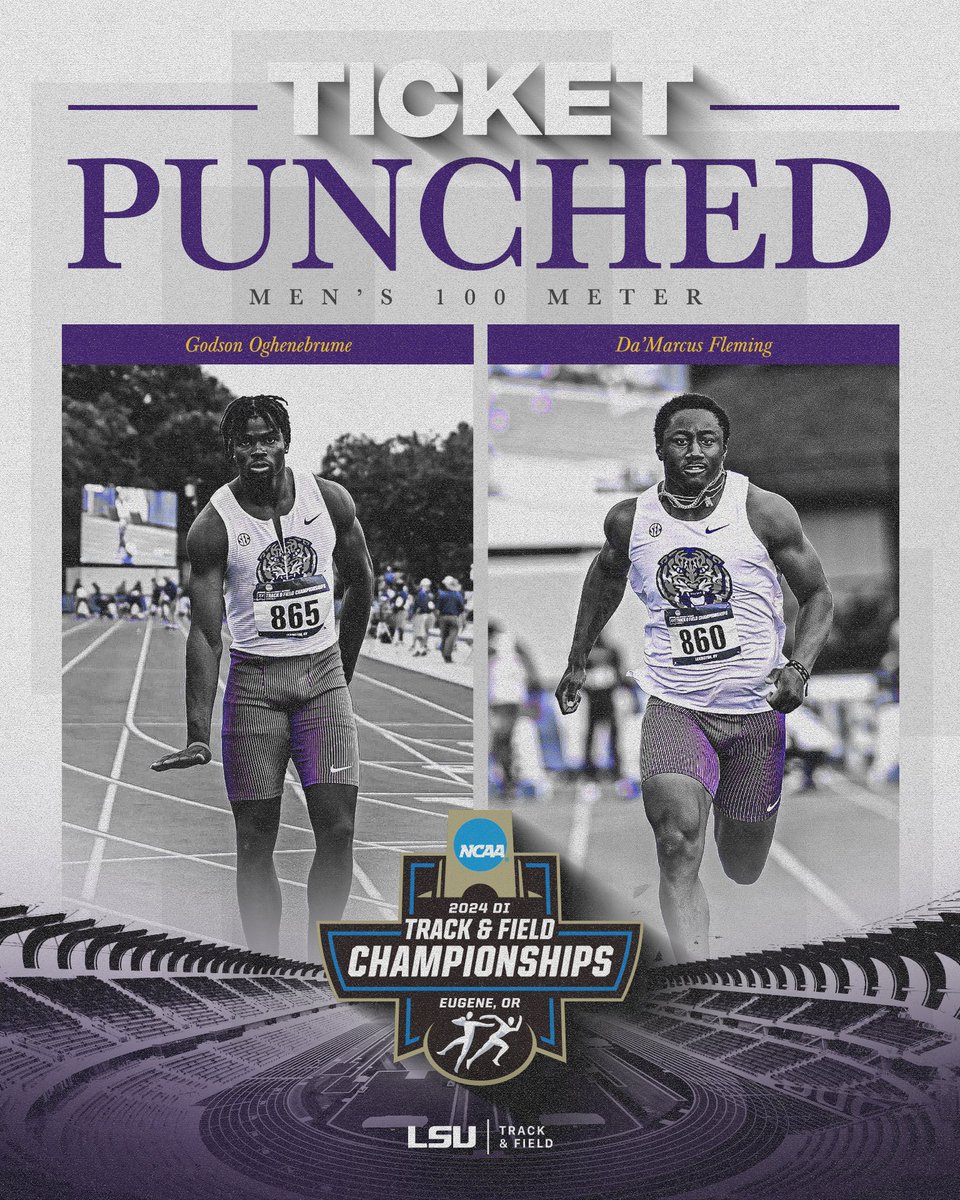 LSU Track & Field tweet media