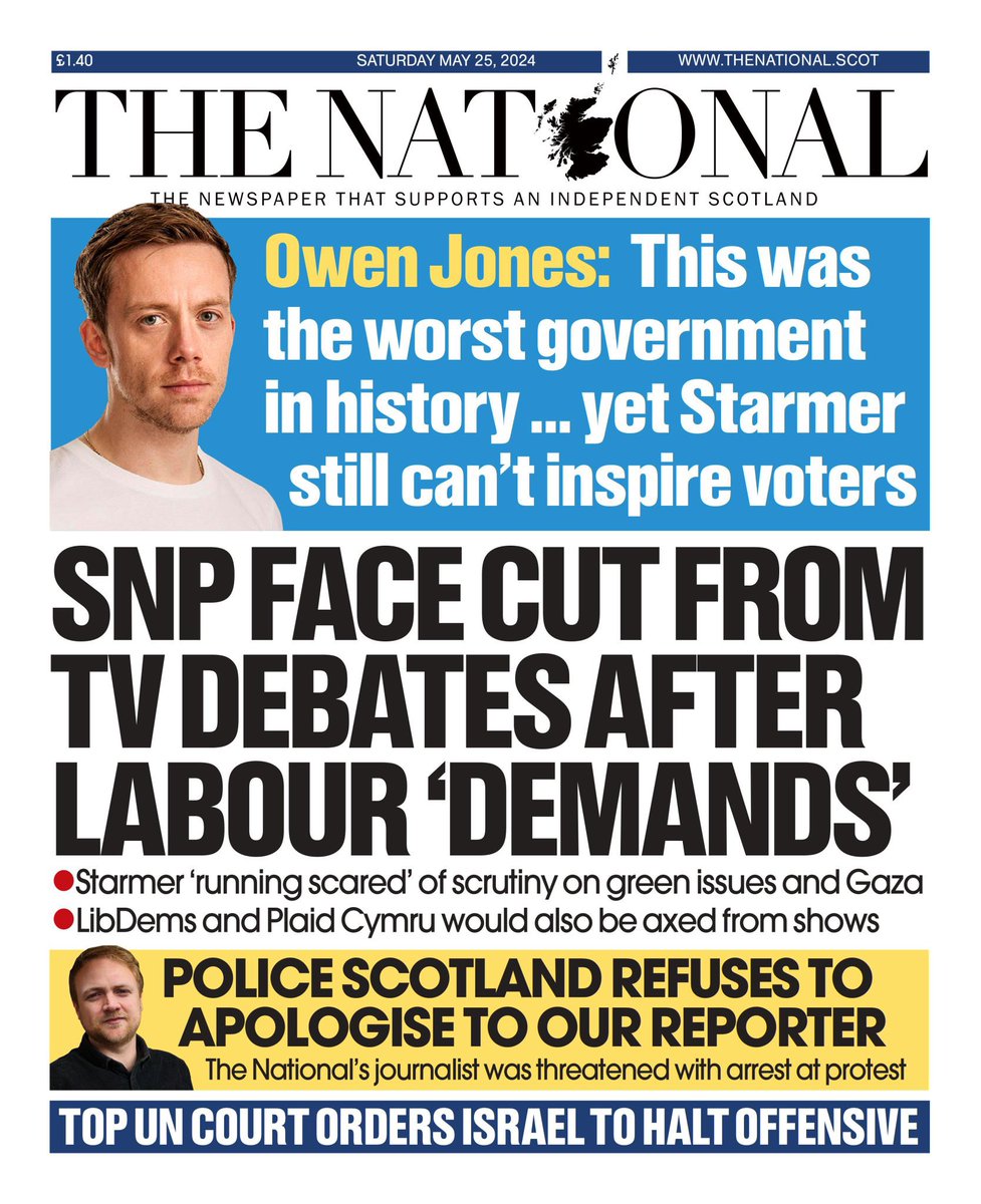 @paulhutcheon Doesn’t look like it Paul.. either scared or undemocratic silencing a party with 43 MP’s compared to a party with only 2.