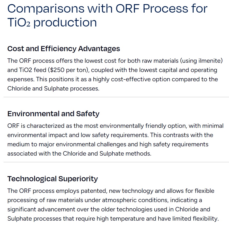 TheTSXDude's tweet image. #TiO2 demand is projected to reach 8.8MMT/year⬇️
argex.ca

$TMAS&apos; #Titanium Proj could help meet future demand, projected to produce 660k tonnes/year over 14 years

+ $TMAS.c&apos;s unique extraction tech is est. to be 144.8% more efficient

$TMASF @TMASResources
