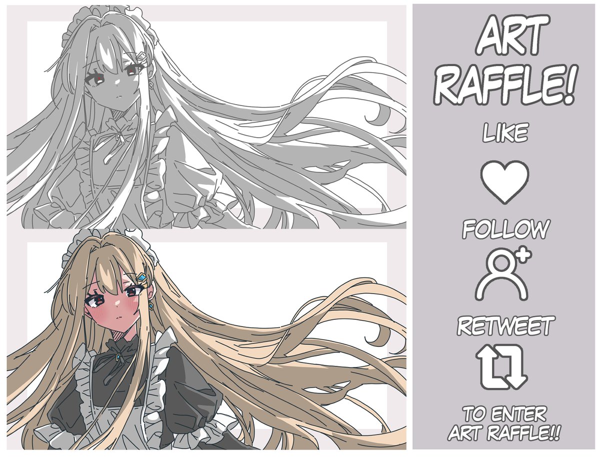 SamaLilia's tweet image. SUPRISE ME SKETCH ART RAFFLE!!  

✿ You will get skeb with your OC
✿ there will be 2 winner owo)7

Rules:    

✿- Rt  
✿- Like
✿- Follow Me
✿- drop ur oc sample owo     
✿- tag your friend Ends July 30th!
#VTuberUprising #Giveaway #artRaffle
Good Luck!! (´ω｀*)✿