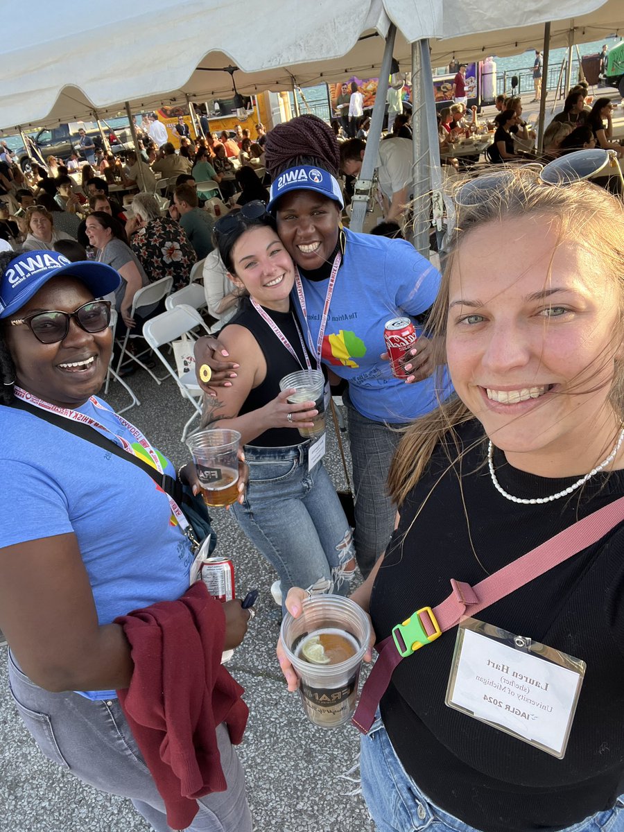 ZepernickBN's tweet photo. Old friends, new friends &amp; cool science at #IAGLR2024. Including an NSF Lake Victoria reunion - manuscripts are in the works with @laurenhart_98 @akinyijulia3 &amp; twitterless colleagues! Lucky to have such amazing friends &amp; collaborators 🍻 https://t.co/rFHvi0ezap