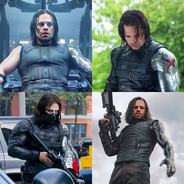 Bucky's badass increases in 100% when he's with long hair,  scientifically proven by me.