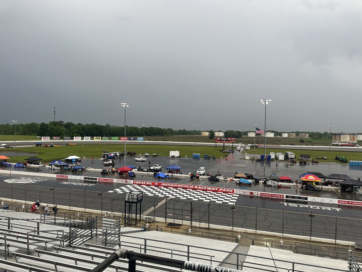 Postponed. Pit gate opens at 7, cars on track at 9.