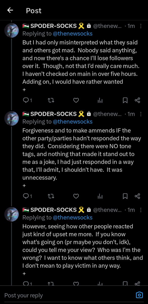 Apology to Cass & everyone else involved, 2 separate threads
1 more screenshot in replies