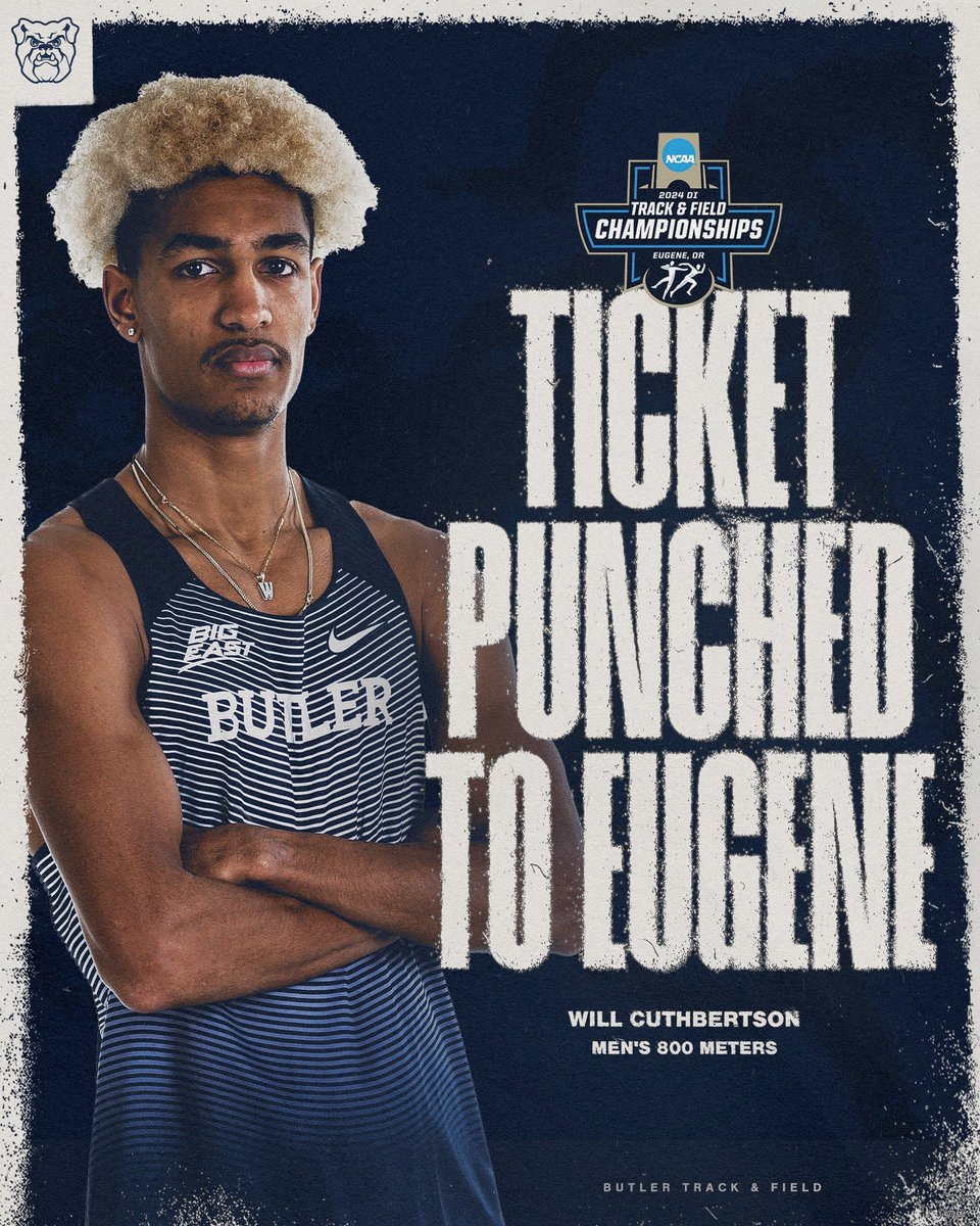 Cuthbertson advances! His time of 1:46.51 breaks his own school record. 

#ButlerWay