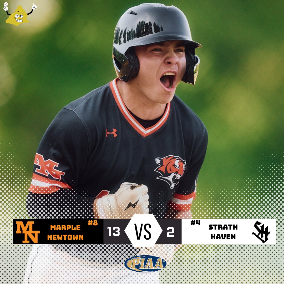 Delco Baseball Now (@delcobaseball) on Twitter photo THE <a href="/MNBaseball1/">Marple Newtown HS Baseball</a> OFFENSE IS ON FIRE 🔥
#8 Marple Newtown is heading to their first district title game since they won the state championship back in 2018 after going into Wallingford and taking down #4 Strath Haven 13-2.
Bennett Cox homered in his return from injury, Paul THE <a href="/MNBaseball1/">Marple Newtown HS Baseball</a> OFFENSE IS ON FIRE 🔥
#8 Marple Newtown is heading to their first district title game since they won the state championship back in 2018 after going into Wallingford and taking down #4 Strath Haven 13-2.
Bennett Cox homered in his return from injury, Paul