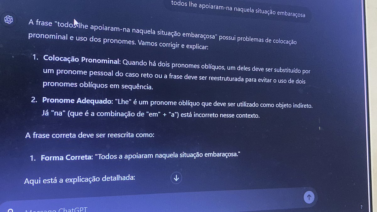 eulmya's tweet photo. ACHO Q O CHATGPT NAO EH UMA BOA FONTE CONFIÁVEL KKKK mas eh oq temos https://t.co/KusEJl4LNo
