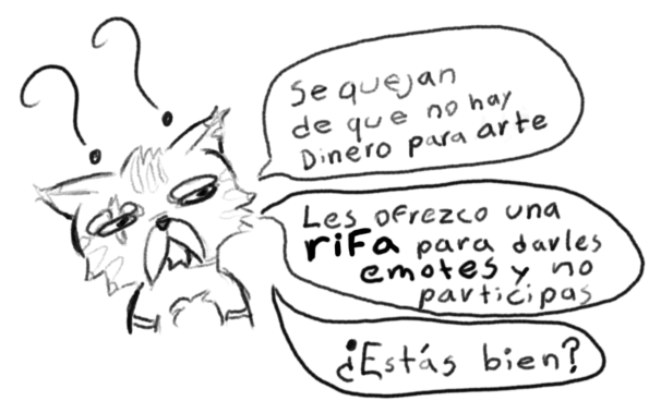 Ándale ándale pásale pásale quien quiere un emote ! 
Que 1 ganador es poco pues que sea 3 ! Que también es muy poco entonces que sean ¡ 6 !
Ándale ándale pásale !
Termina el 10 de junio 
#Vtubers #Vtuberart